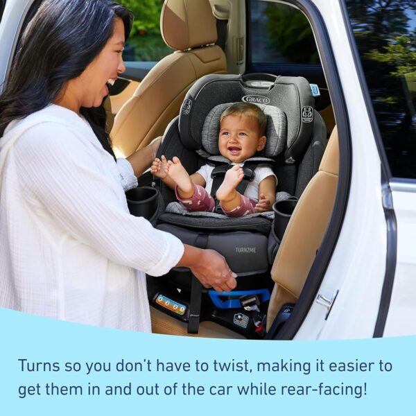 Graco Turn2Me 3-in-1 Convertible Car Seat, Rotating Seat feature, with Rear-Facing, - Image 2