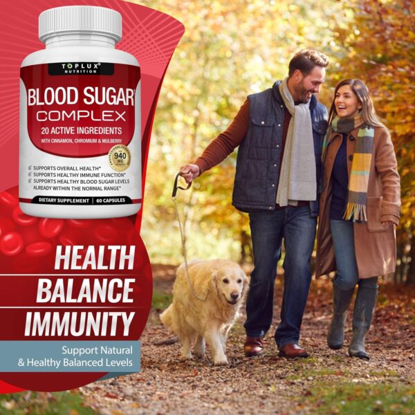 Blood Sugar Complex Supplement - Supports Healthy Blood Sugar - Image 4