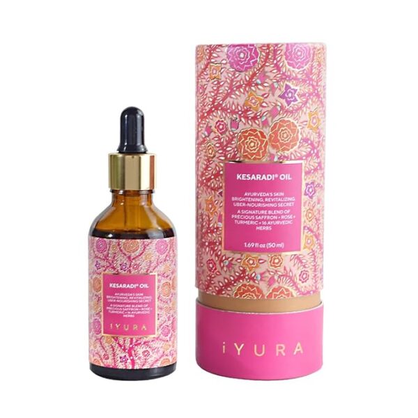 iYURA Kesaradi Face Oil - 5000-year-old Recipe with Exotic Saffron,