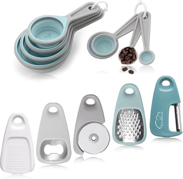 Kitchen Gadgets Set 13 Piece, Space Saving Cooking Tools Includes