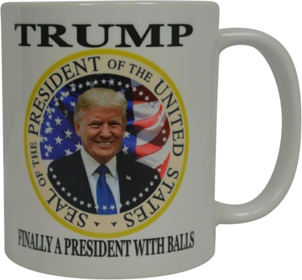 Rogue River Tactical Donald Trump Funny Novelty Coffee Mug - Image 2