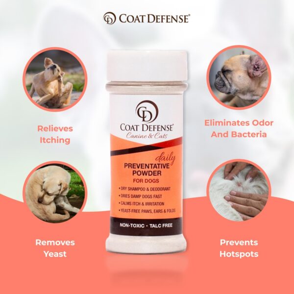 COAT DEFENSE Paw Licker Bundle | Dry Powder for Dogs & Sensitive - Image 3