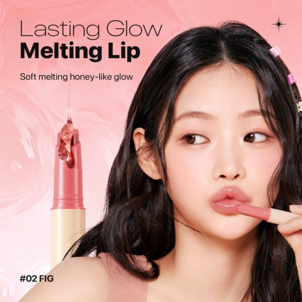 Nature Republic HONEY MELTING LIP (02 FIG) SOFT LIP STICK, - Image 2