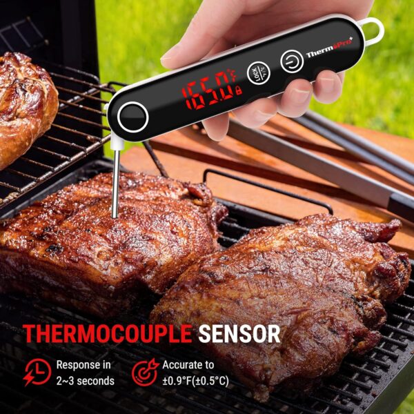 ThermoPro TP18 Ultra Fast Thermocouple Digital Instant Read Meat - Image 2